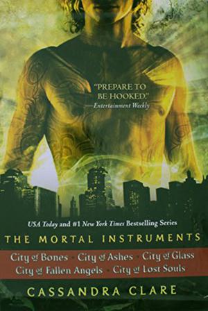 City of Bones / City of Ashes / City of Glass / City of Fallen Angels / City of Lost Souls by Cassandra Clare