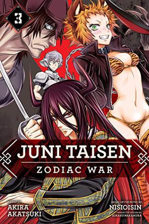 Juni Taisen: Zodiac War  (manga), Vol. 3 by Akira Akatsuki, NisiOisiN