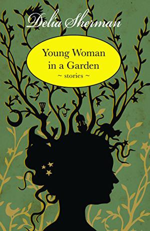 Young Woman in a Garden by Delia Sherman