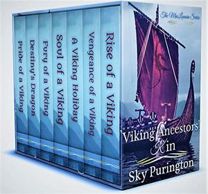 The MacLomain Series: Viking Ancestors' Kin  (Books 1-7)- A Time Travel Romance Boxed Set by Sky Purington