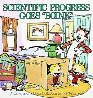 Scientific Progress Goes "Boink" (Calvin and Hobbes #6)