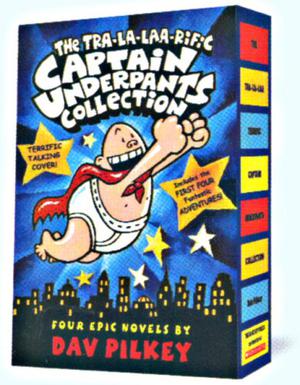 The Tra La Laa Rific Captain Underpants Collection: Four Epic Novels (Captain Underpants #1-4)