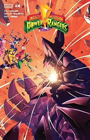 Mighty Morphin Power Rangers #4 by Kyle Higgins