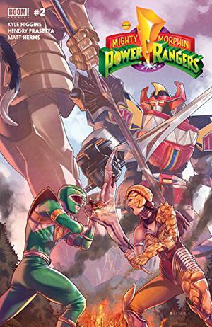 Mighty Morphin Power Rangers #2 by Kyle Higgins, Hendry Prasetya