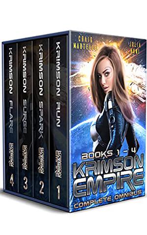 Krimson Empire Complete Omnibus: A Galactic Race for Justice by Julia Huni, Craig Martelle