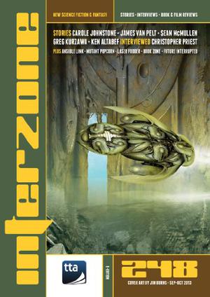 Interzone #248  (Interzone Science Fiction & Fantasy) by Andy Cox, Carole Johnstone, James Van Pelt, Sean McMullen, Greg Kurzawa, Ken Altabef, Christopher Priest