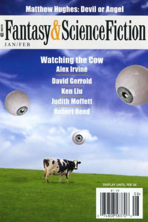 Fantasy & Science Fiction, January/February 2013 by Gordon Van Gelder, Matthew Hughes, Michelle West, Ken Liu, Lucius Shepard, Albert E. Cowdrey, Robert Reed, Judith Moffett, Charles de Lint, David Gerrold