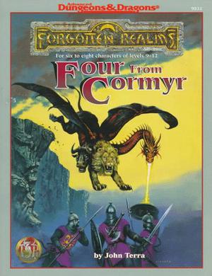 Four from Cormyr  (Forgotten Realms: Adventure) by John Terra, Kim Mohan