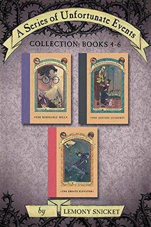 Box of Unfortunate Events Books 4 5 6 (A Series of Unfortunate Events #4-6)