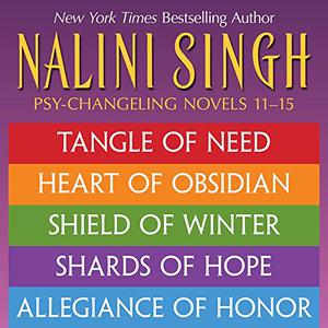 The Psy-Changeling Series Books 11-15: Tangle of Need; Heart of Obsidian; Shield of Winter; Shards of Hope; Allegiance of Honor (Psy-Changeling #11-15)