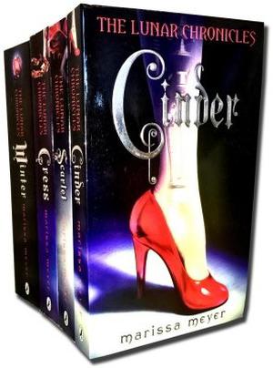 Lunar Chronicles Series Collection 4 Books Set (The Lunar Chronicles #1-4)