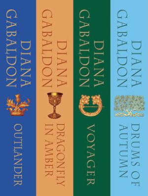 Outlander, Dragonfly in Amber, Voyager, Drums of Autumn (Outlander #1-4)
