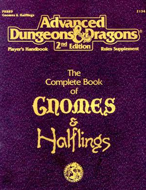The Complete Book of Gnomes & Halflings (Player's Handbook Rules Supplement #PHBR9)