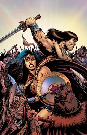 Wonder Woman/Conan #1 by Gail Simone, Aaron Lopresti