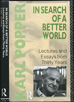 In Search Better World CL by Karl Popper