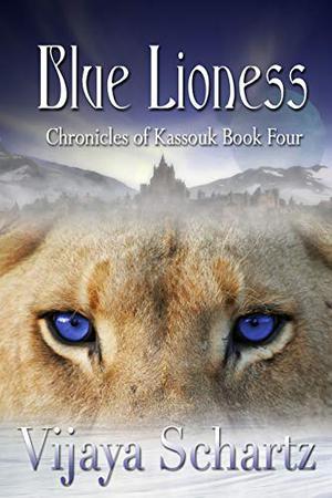 Blue Lioness by Vijaya Schartz