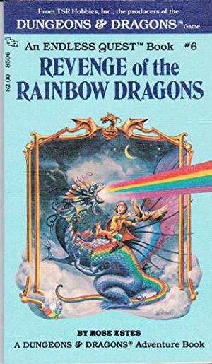 Revenge of the Rainbow Dragons by Rose Estes, Jeff Easley