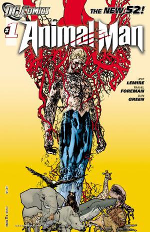 Animal Man #1 by Jeff Lemire, Travel Foreman, Dan Green