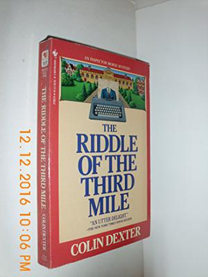 The Riddle of the Third Mile (Inspector Morse #6)