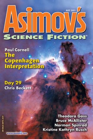 Asimov's Science Fiction, July 2011 (Jonathan Hamilton #3 - The Copenhagen Interpretatio)
