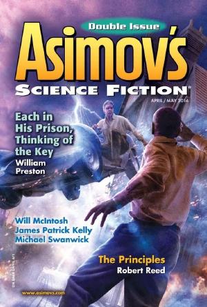 Asimov's Science Fiction, April/May 2014 by Sheila Williams, Brian U. Garrison, William Preston, Robert Reed, Michael Swanwick, Matthew Johnson, Will McIntosh, Fran Wilde, M. Bennardo, K.J. Zimring, Joe M. McDermott, James Patrick Kelly, Robert Borski, Bruce Boston, Robert Silverberg, Paul Di Filippo, Erwin S. Strauss