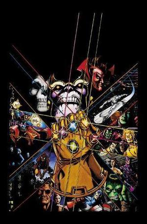 Infinity Gauntlet Omnibus by Jim Starlin, Ron Marz, Dave Ross, Bob Budiansky, Peter David, Terry Kavanagh, Mark Gruenwald, Roy Thomas, Dann Thomas, Ann Nocenti, Bret Blevins