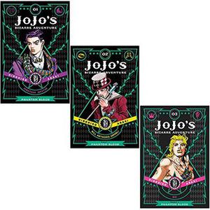 JoJo's Bizarre Adventure Part 1 Phantom Blood Collection 3 Books Bundle with Gift Journal by Hirohiko Araki