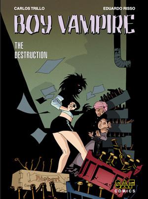 Boy Vampire 3: The Destruction (Boy vampiro #3)