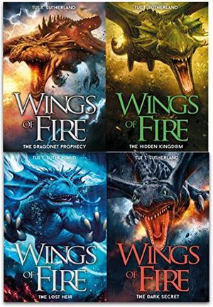The Dragonet Prophecy / The Hidden Kingdom / The Lost Heir / The Dark Secret (Wings of Fire #1-4)