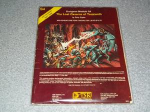 The Lost Caverns Of Tsojcanth (Special #S4)