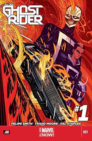 All-New Ghost Rider #1 by Felipe Smith, Nelson Dániel, Val Staples