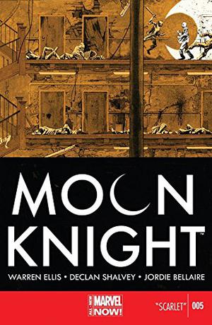 Moon Knight #5 by Warren Ellis, Jordie Bellaire, Chris Eliopoulos