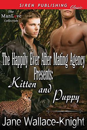 Kitten and Puppy by Jane Wallace-Knight