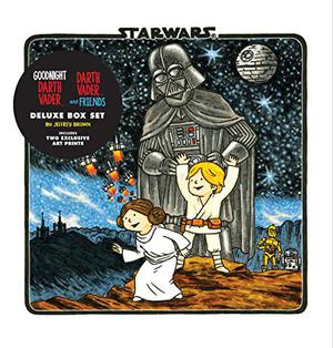 Goodnight Darth Vader / Darth Vader and Friends Deluxe Box Set  (includes two art prints) by Jeffrey Brown