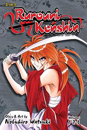 Rurouni Kenshin  (3-in-1 Edition), Vol. 1: Includes vols. 1, 2  3 by Nobuhiro Watsuki