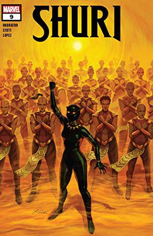 Shuri  (2018-2019) #9 by Nnedi Okorafor, Kirbi Fagan, Rachael Stott