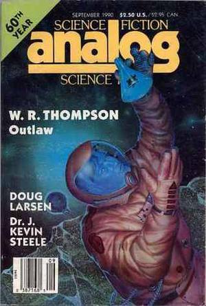 Analog Science Fiction and Fact, September 1990 by W.R. Thompson