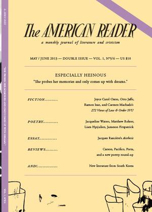 American Reader May/June 2013 by Jacqueline Waters, Matthew Rohrer