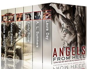 Angels from Hell: Alpha Bad Boy Biker and MC Romance Box Set by A.L. Summers, Laura Day, Emily Stone