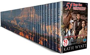 51 Inspirational Sweet Western Romances Box Set by Katie Wyatt, Kat Carson, Brenda Clemmons, Ellen Anderson, Ada Oakley