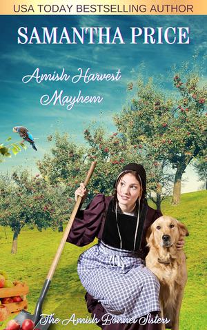 Amish Harvest Mayhem (The Amish Bonnet Sisters #21)