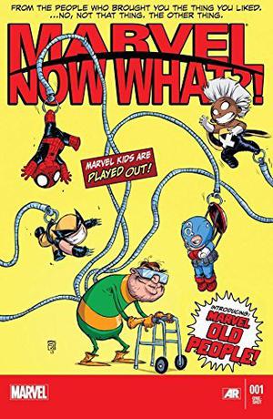 Marvel: Now What? #1 by Brian Posehn, Wyatt Cenac, Scott Adsit, Sara Schaefer, Skottie Young