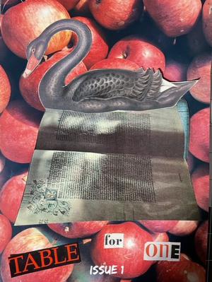 Table for One zine by Casey Renee Kiser, Anthony Eusanio