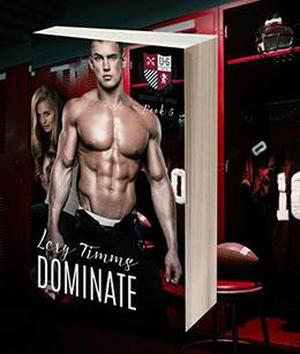 Dominate by Lexy Timms, Book Cover by Design