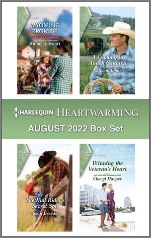 Harlequin Heartwarming August 2022 Box Set: A Clean Romance by Anna J. Stewart, Patricia Johns, Susan Breeden, Cheryl Harper