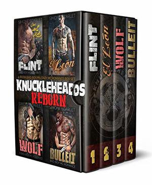 The Knuckleheads: REBORN 4-Book MC Motorcycle Club Romance Bundle: Flint / El León / Wolf / Bulleit (The Knuckleheads MC #1-4)