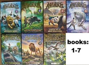 Spirit Animals Series SET , Books 1-7 . #1. Wild Born , #2. Hunted , #3. Blood Ties, #4. Fire and Ice, #5. Against the tide, #6 Rise and Fall, #7. The evertree (Spirit Animals #1-7)