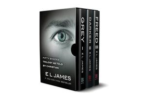Fifty Shades as Told by Christian Trilogy: Grey, Darker, Freed Box Set by E.L. James