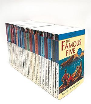 The Famous Five Series, 21 Books Box Collection Pack Set (The Famous Five #1-21)