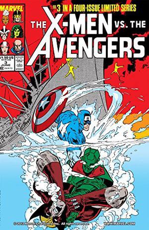 X-Men vs. Avengers #3 by Roger Stern, Joe Rubinstein, Marc Silvestri